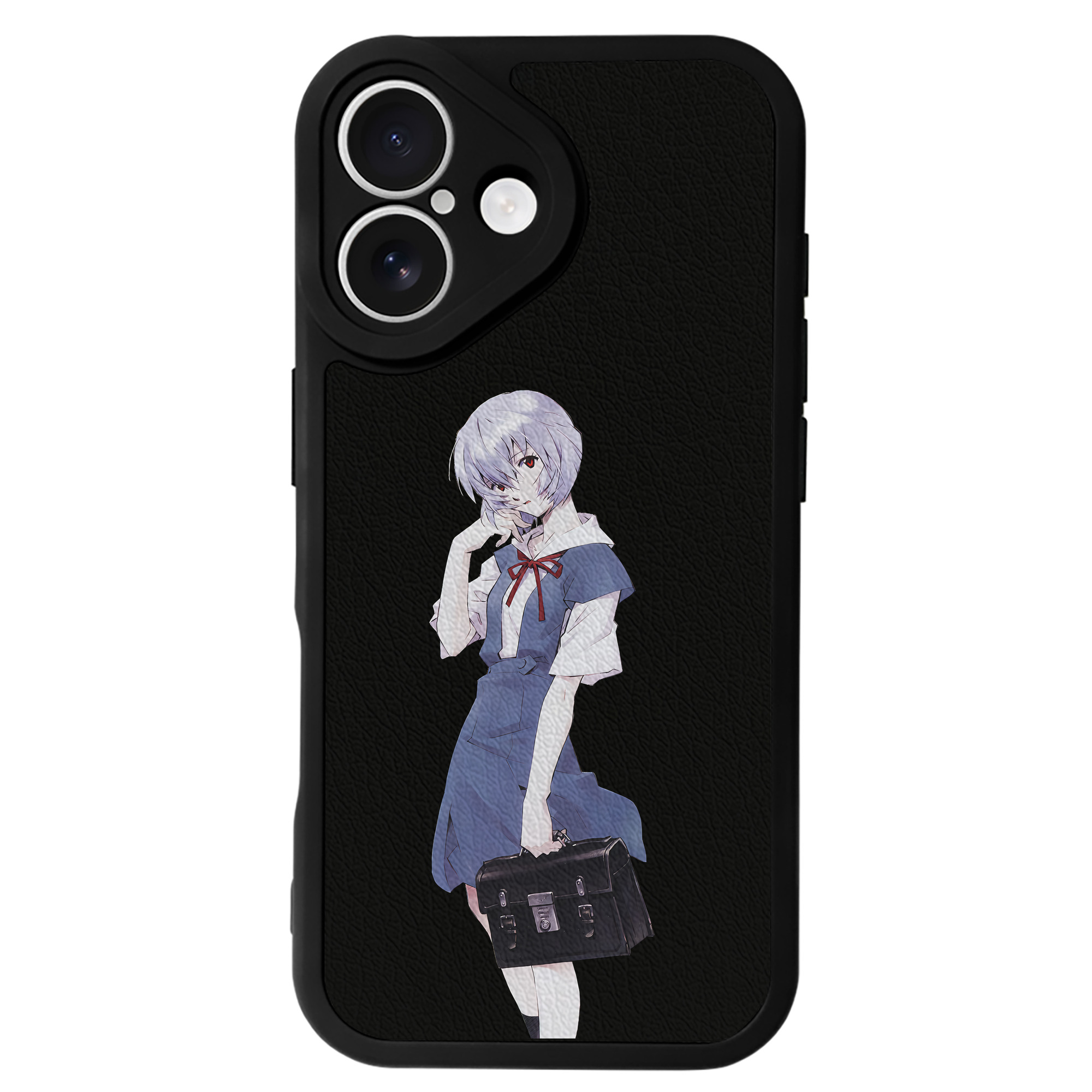 （画像用） EVA 新世紀エヴァンゲリオン 【iPhone 16シリーズ対応】シリコンスマホケース（レザー調） 材質：シリコン